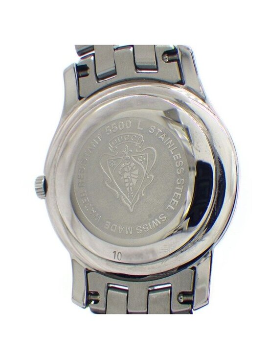 Gucci Watch Class Sherry Line Black Dial Date SS Quartz Analog main image 11